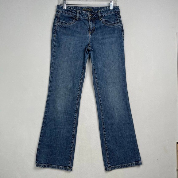 ANN TAYLOR Modern Fit Jeans Lindsay Waist Bootcut Low Rise Jeans w/ stretch SZ 6 - Picture 1 of 14